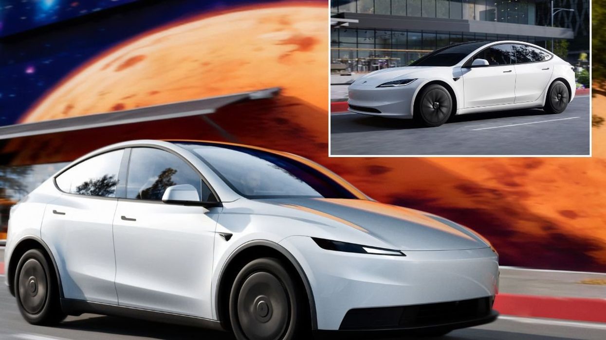 The new Tesla Model 3 and Model Y