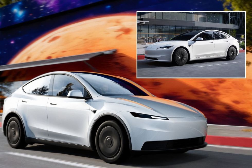 The new Tesla Model 3 and Model Y
