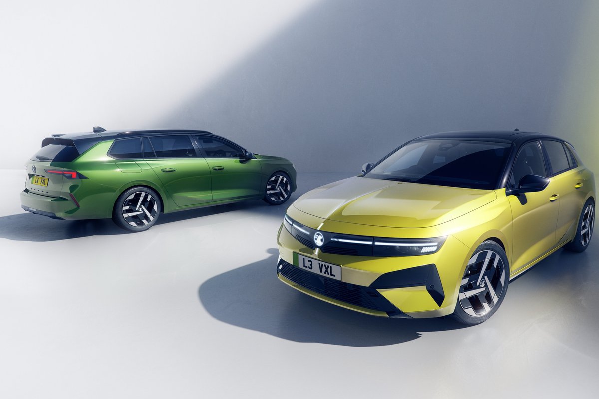 The new Vauxhall Astra