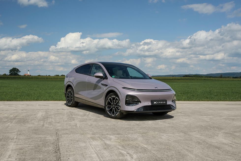 The new Xpeng G6 electric car