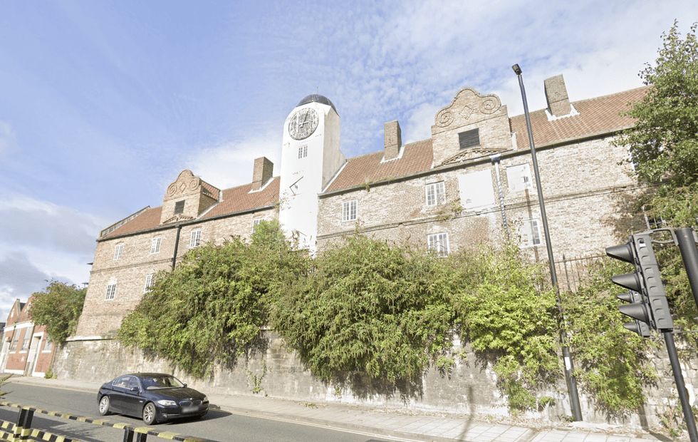 The Newcastle hospital