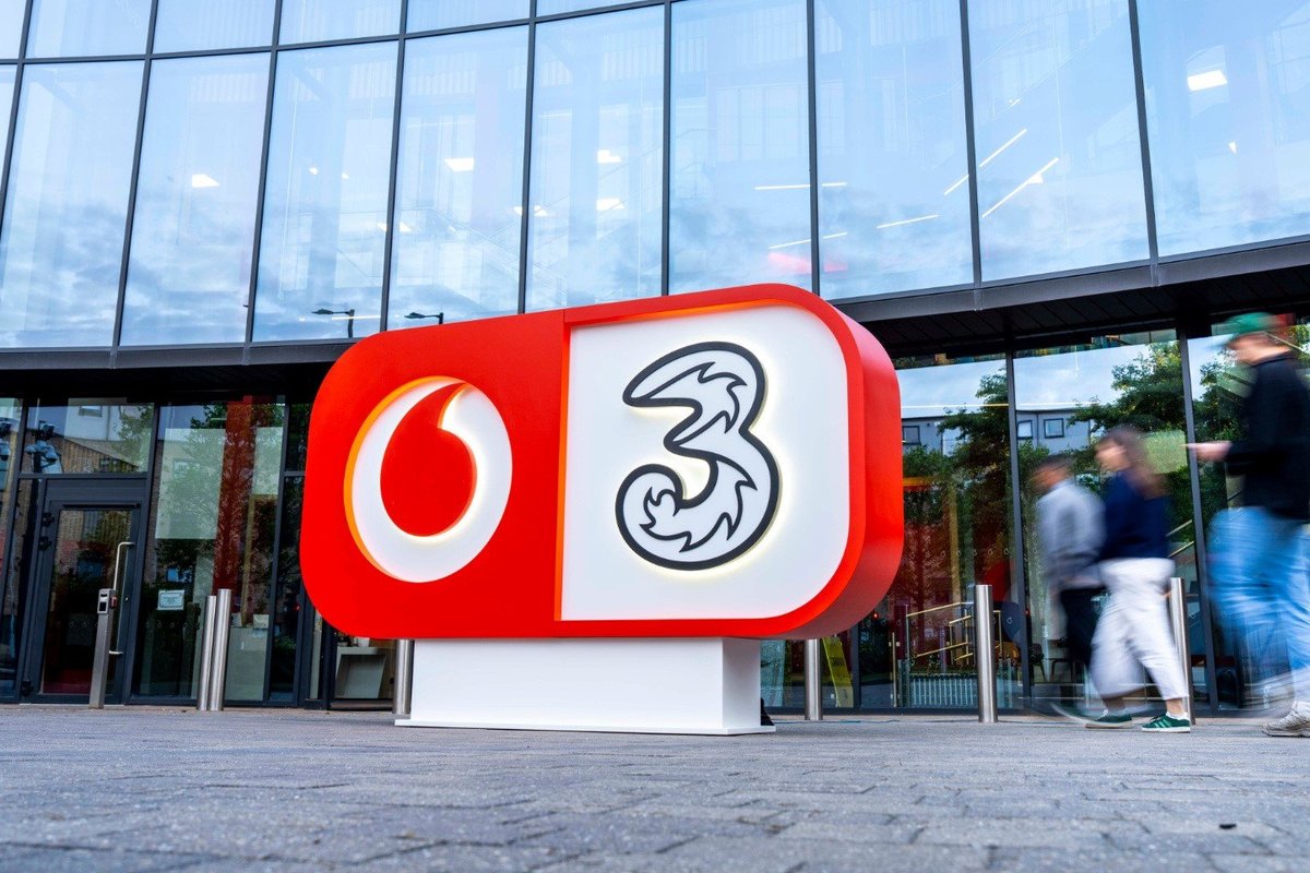 Vodafone and Three launch major overhaul of EVERY shop in the UK following £15bn merger