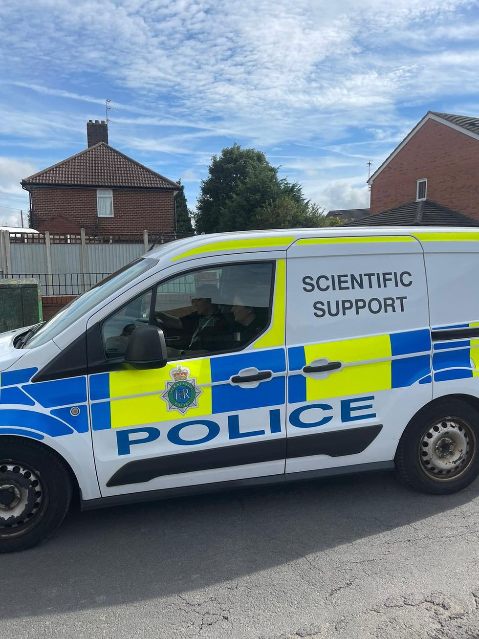 The nine-year-old girl suffered a gunshot injury to the chest