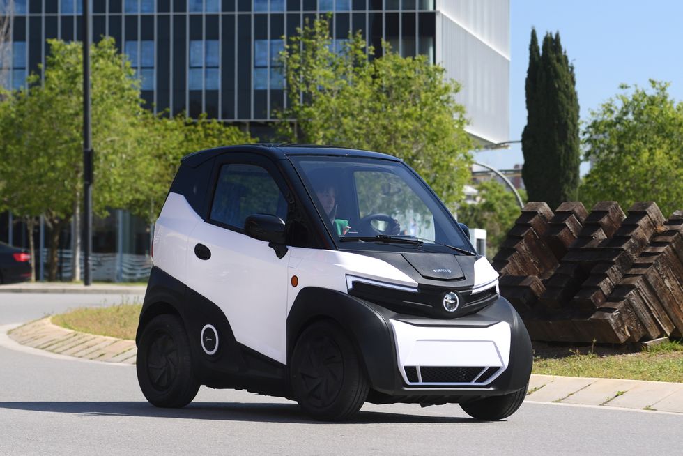 The Nissan S04 electric Nanocar