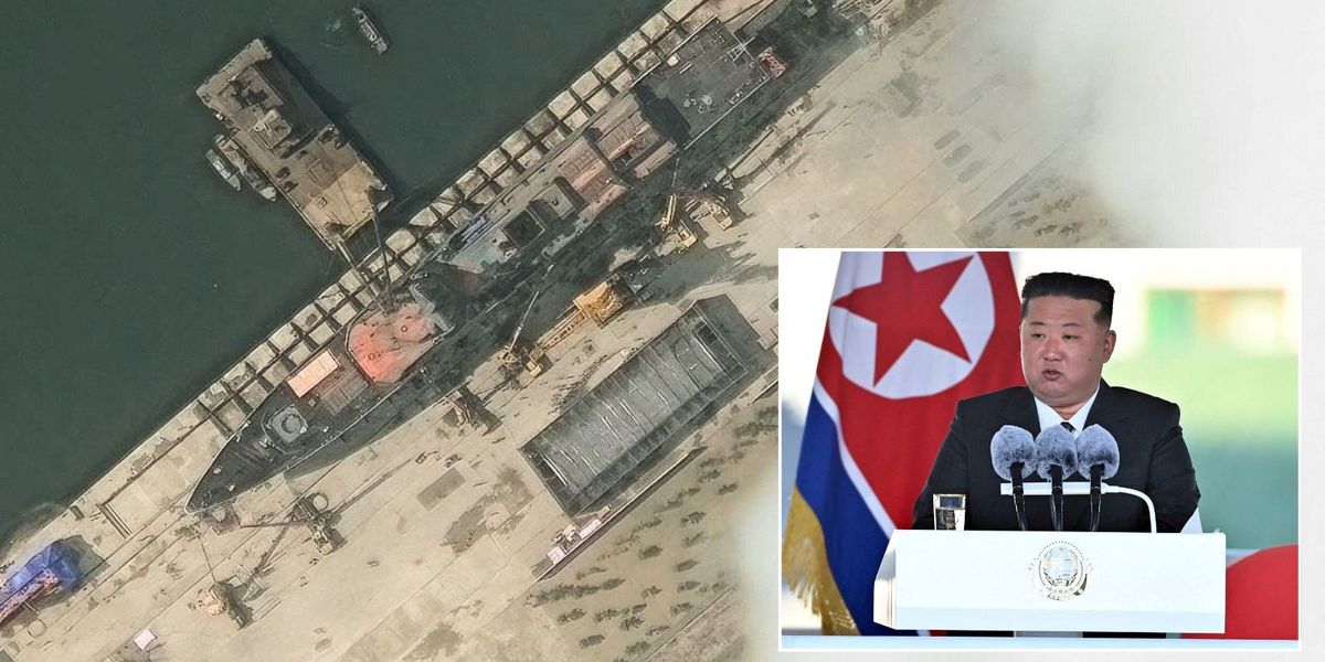 NextImg:Kim Jong-un issues warning as North Korean warship capsizes during launch of new naval destroyer - 'Will not be tolerated!'