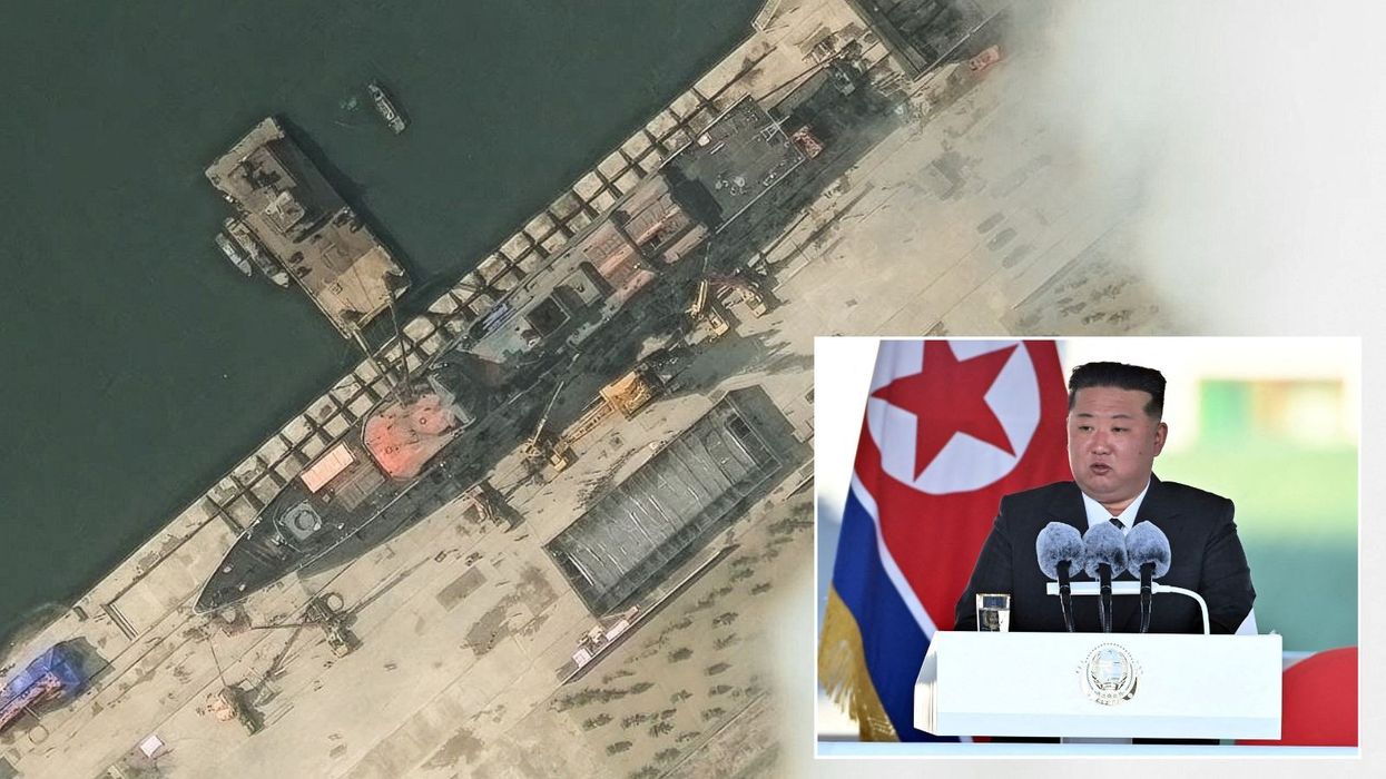Kim Jong-un issues warning as North Korean warship capsizes during launch of new naval destroyer - 'Will not be tolerated!'