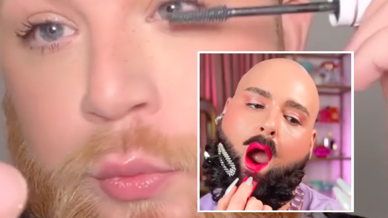 Backlash as make-up giant uses BEARDED MEN to promote cosmetics