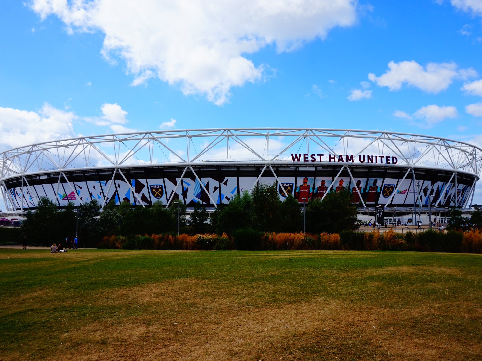 The Olympic stadium