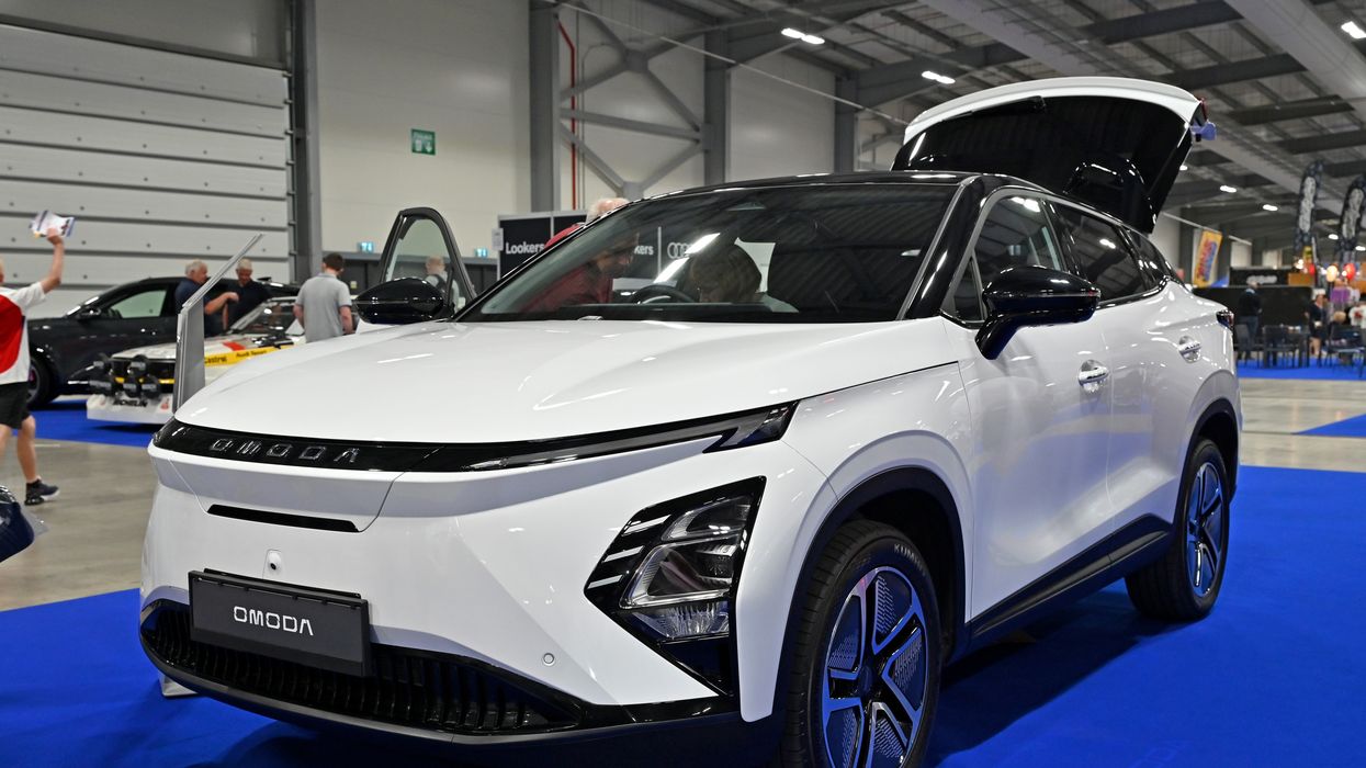 The Omoda 5 electric vehicle