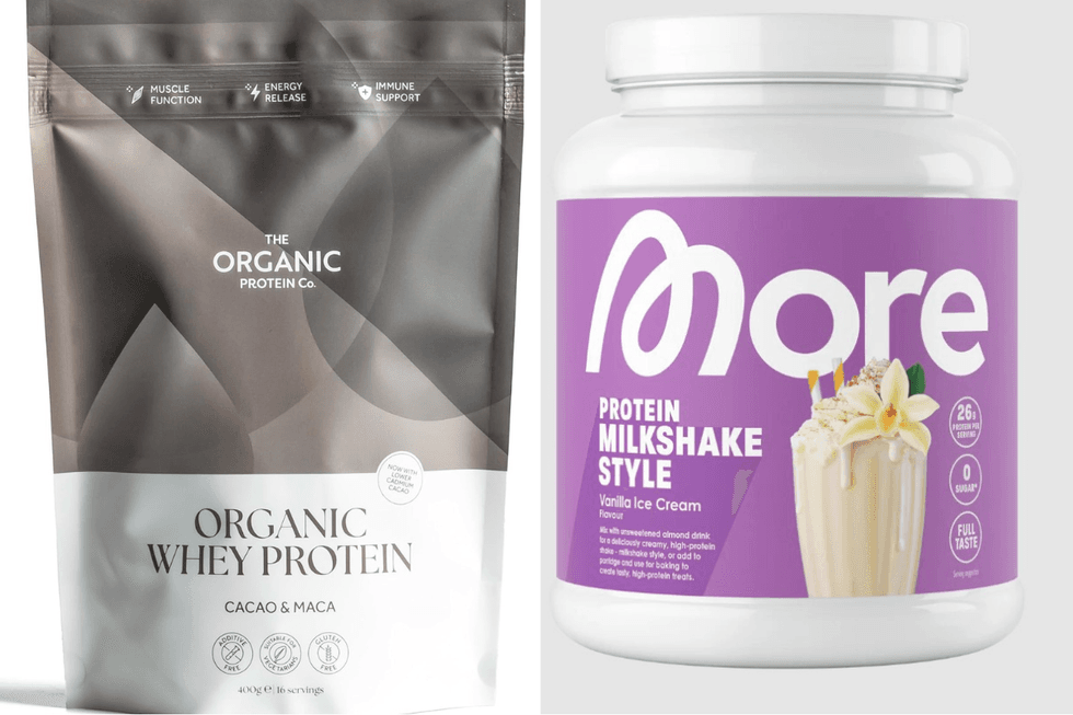 THE ORGANIC PROTEIN CO/MORE protein powder