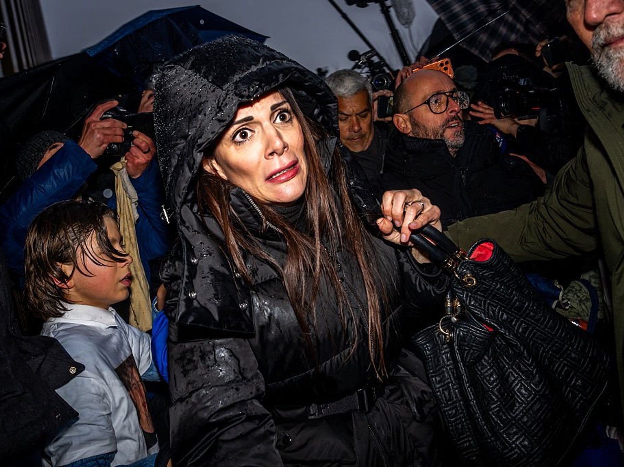 The owner of Le Constellation bar, Jessica and Jacques Moretti