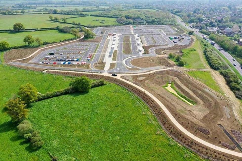 The Oxford park and ride