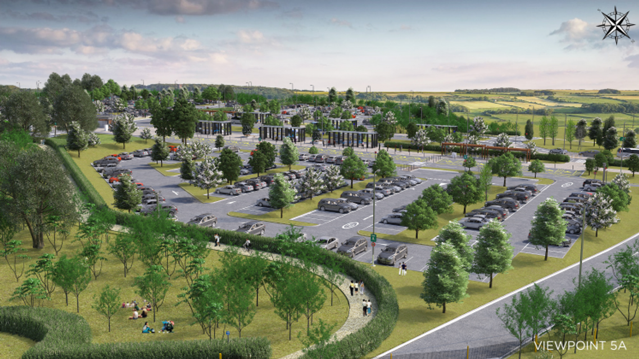 The Oxford park and ride