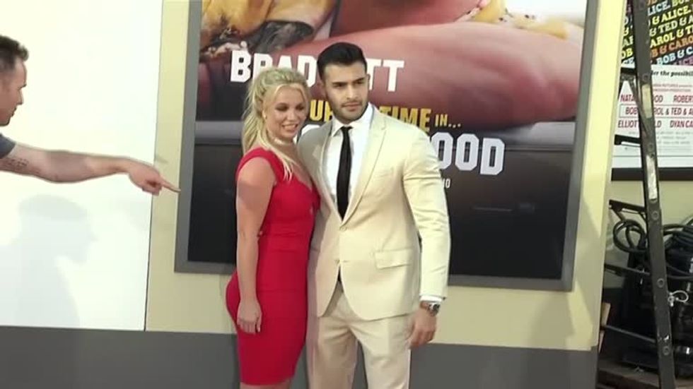 The pair got engaged in September last year