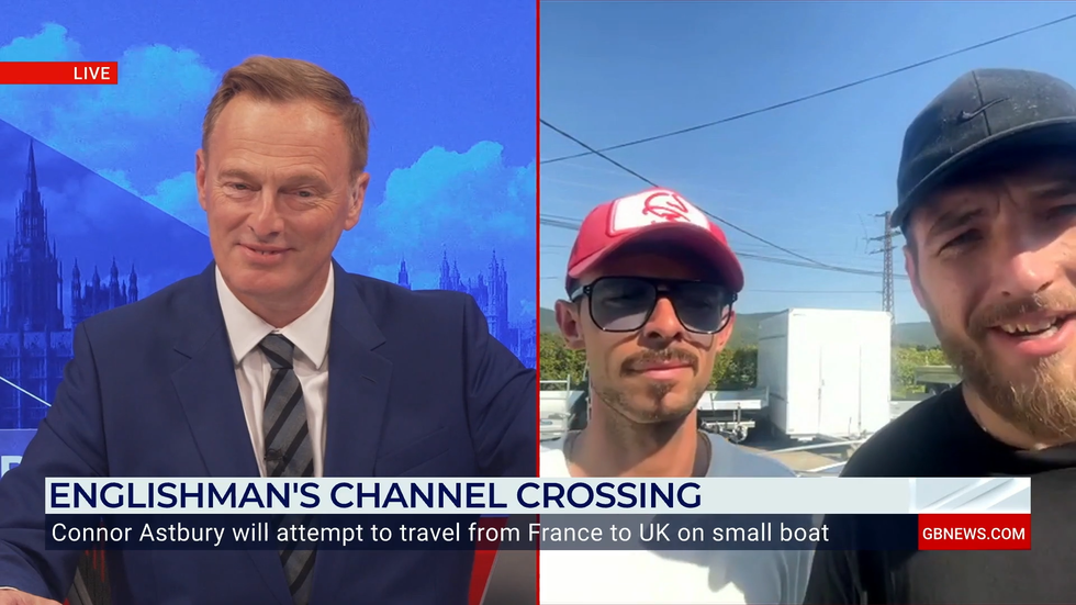 The pair joined Martin Daubney on GB News