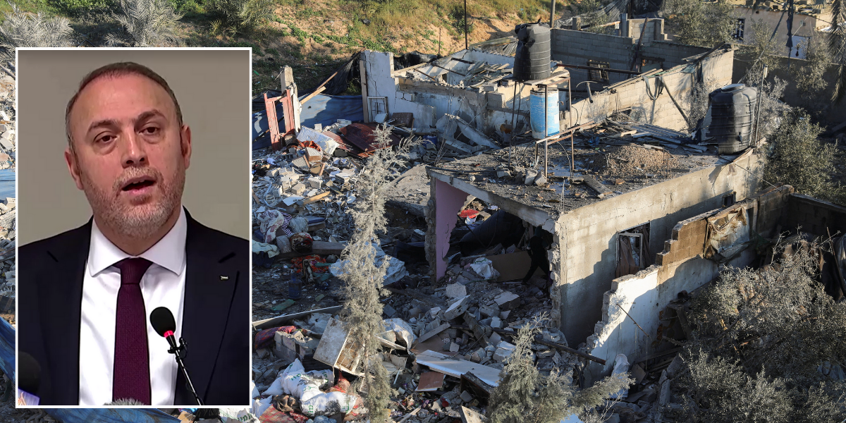 NextImg:'Gaza must be liveable again!' Palestinian Ambassador calls for 'immediate' ceasefire and claims only EIGHT hospitals remain functioning