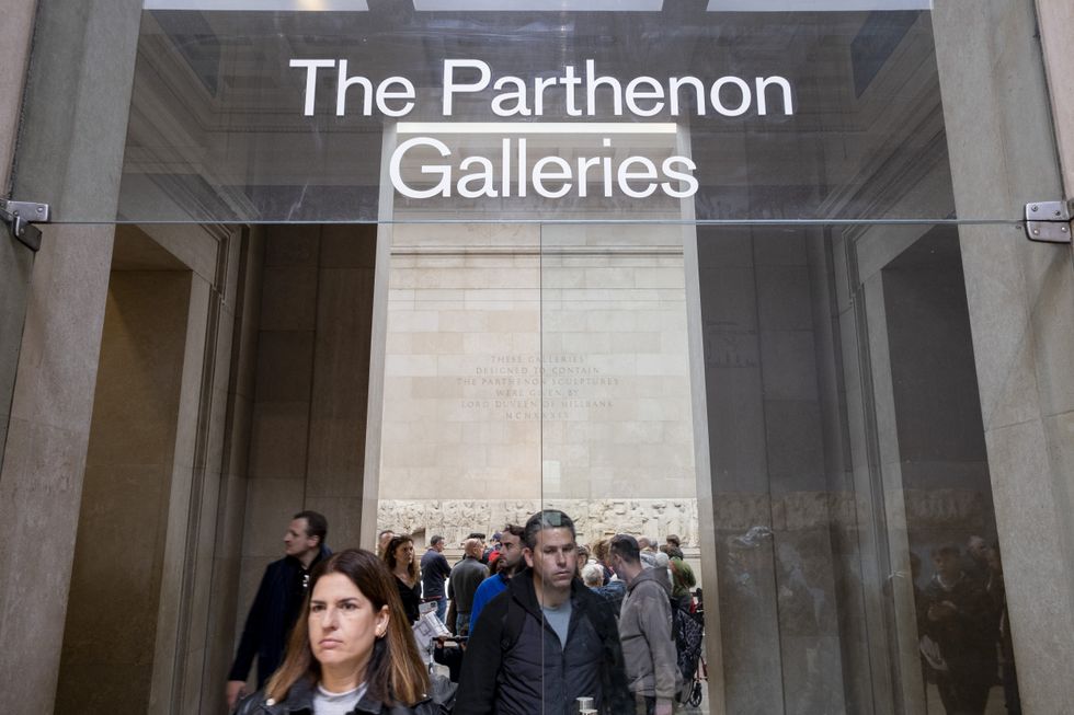 The Parthenon Galleries in the British Museum