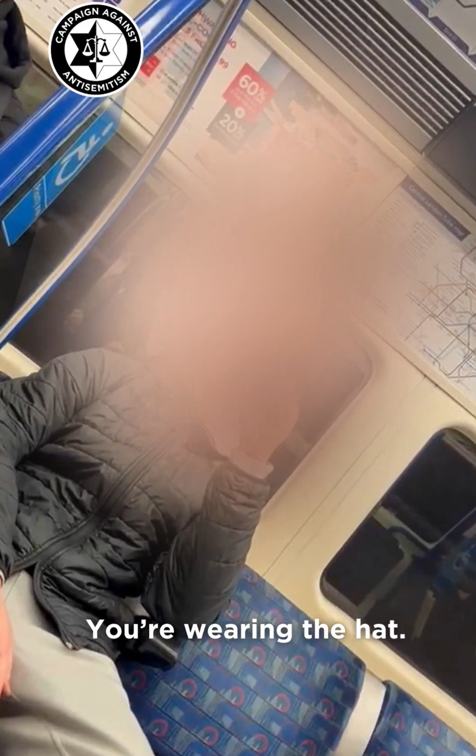 The passenger complained about the Jewish man wearing a religious skull cap