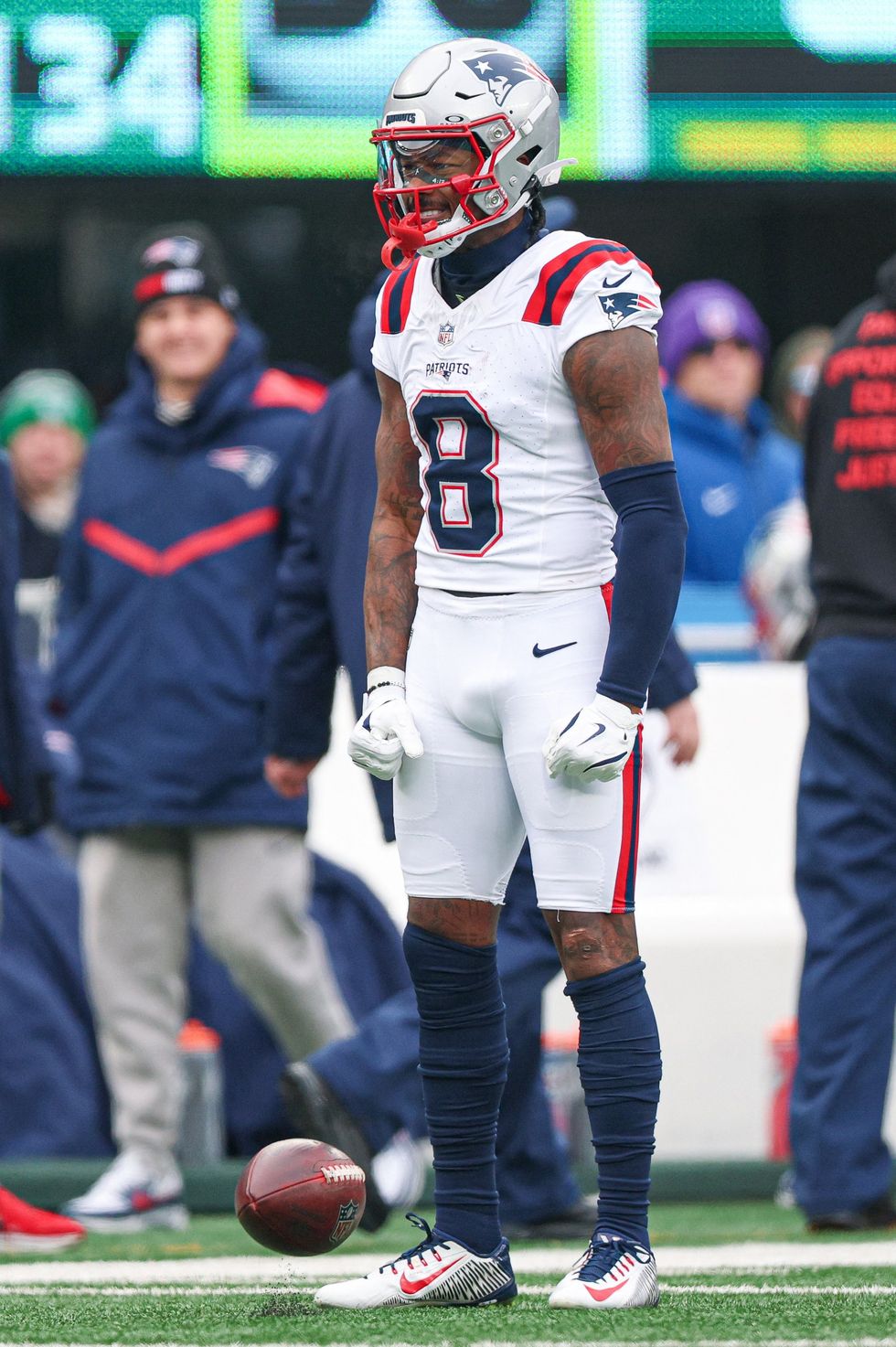 The Patriots have revealed they are supporting Stefon Diggs