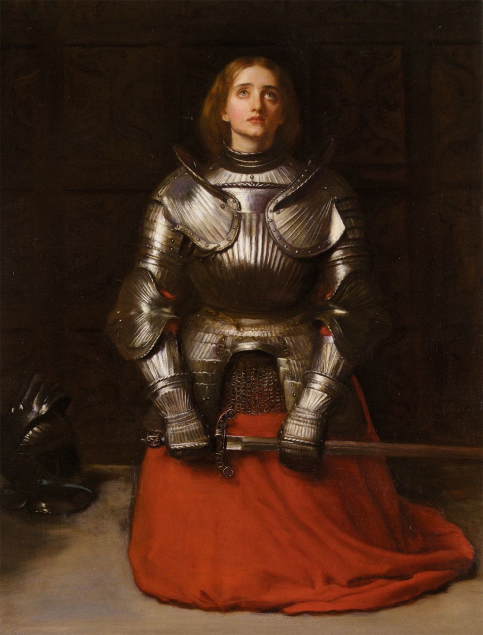 The patron saint of France cut her hair in a short bob and took to wearing male clothes