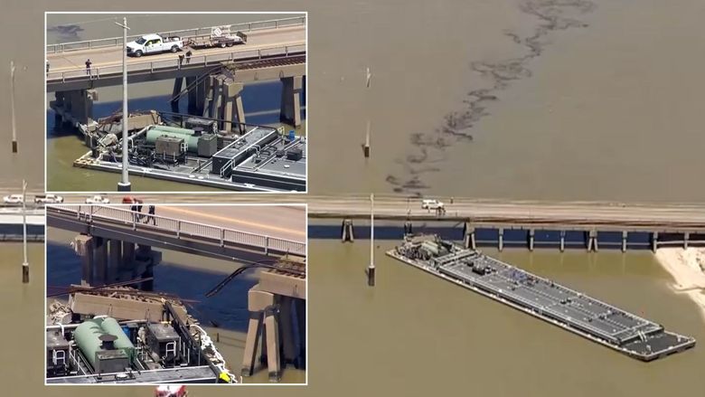Barge Collides in Texas, Spills "Environmentally Toxic" Oil