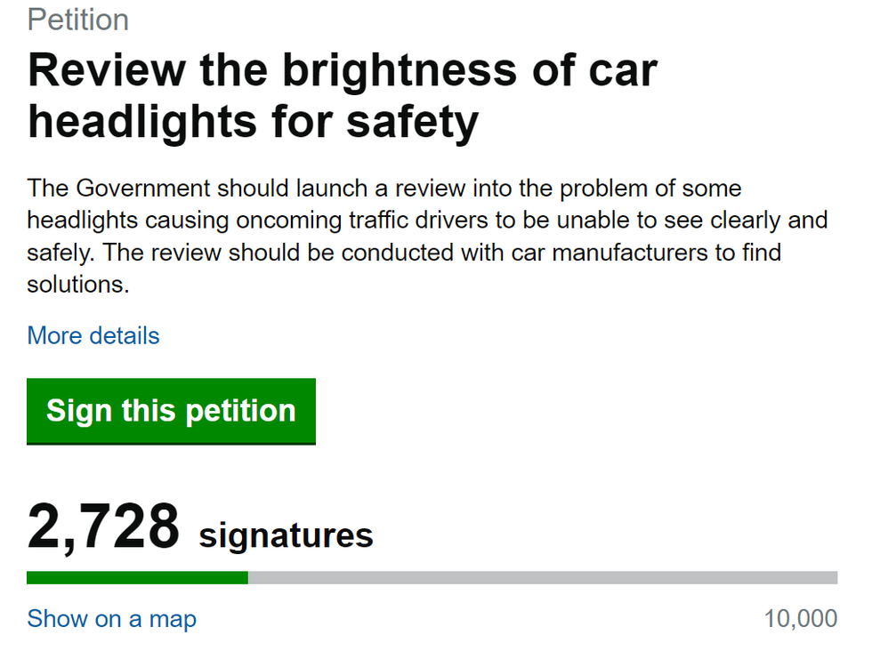 The petition