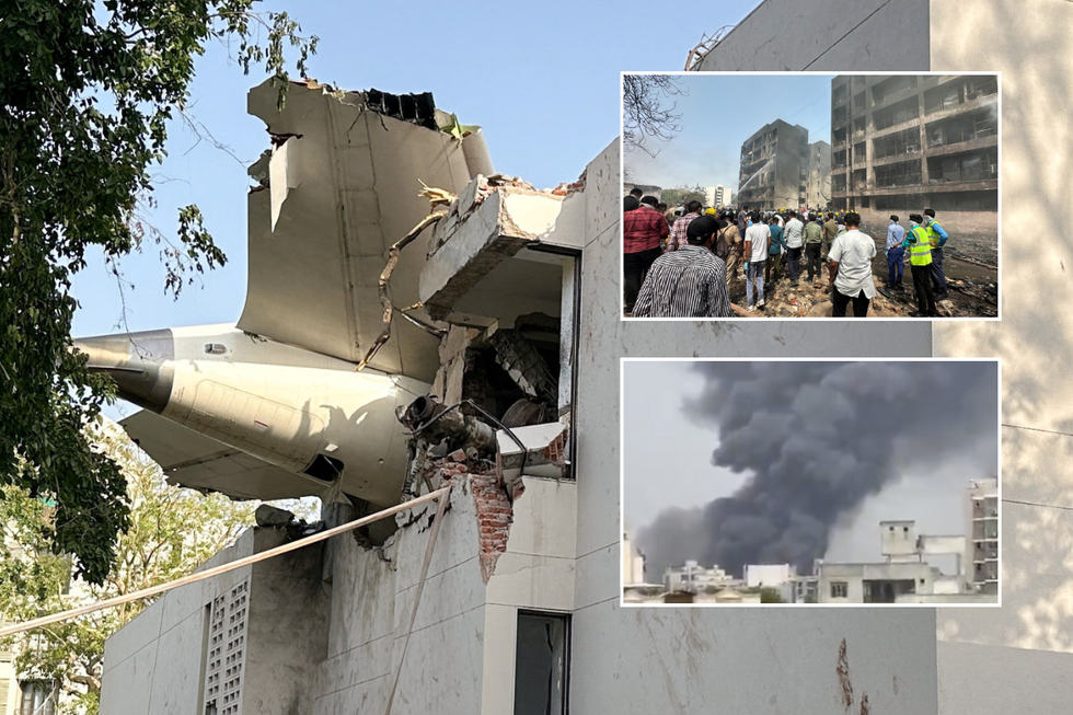 The plane crashed not long after takeoff