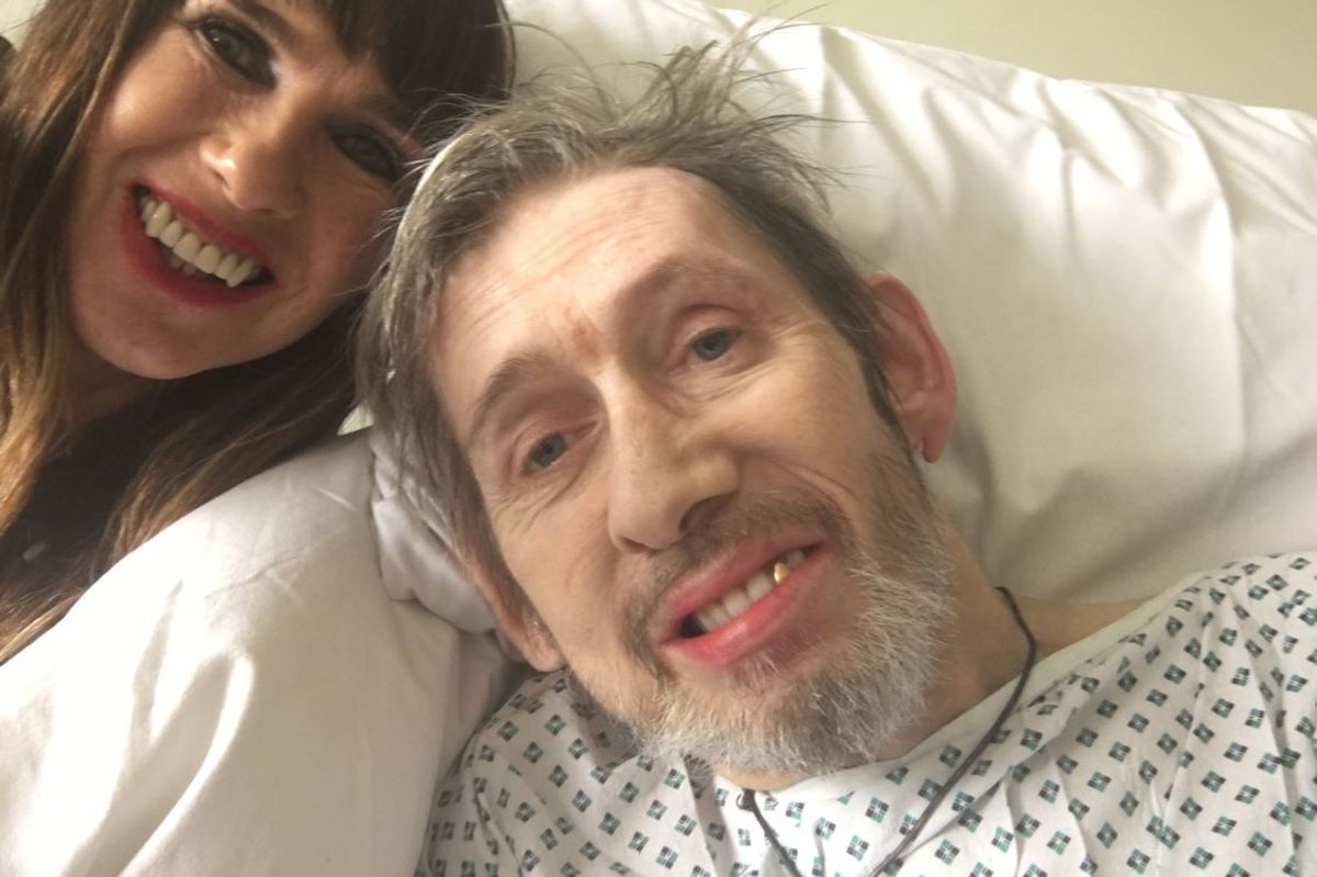 The Pogues' Shane MacGowan and his wife in hospital