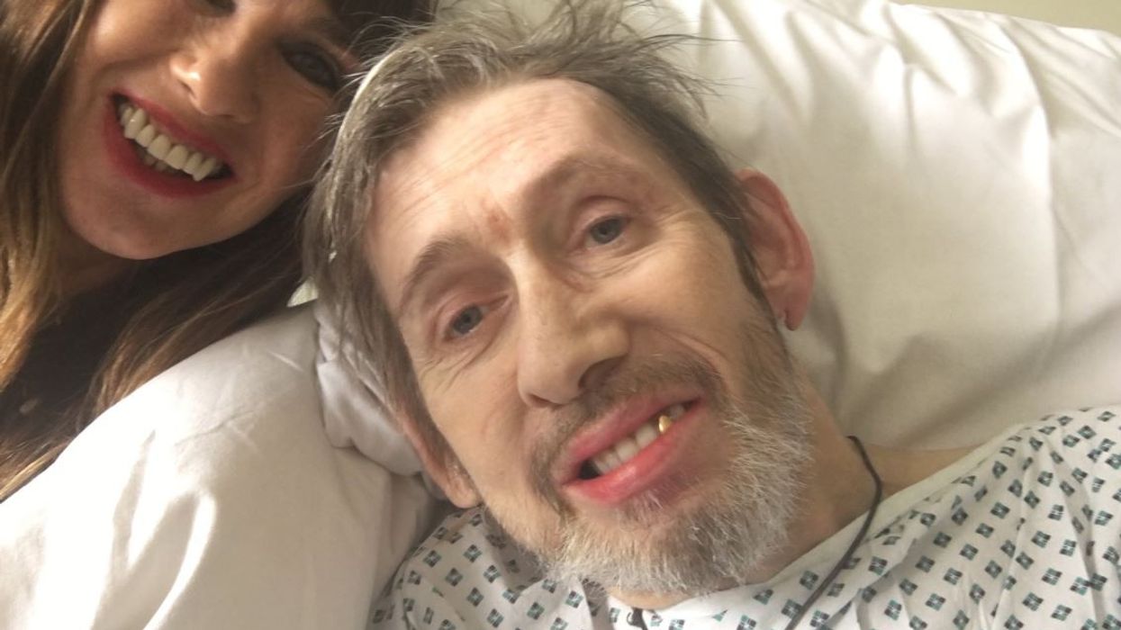 The Pogues' Shane MacGowan and his wife in hospital