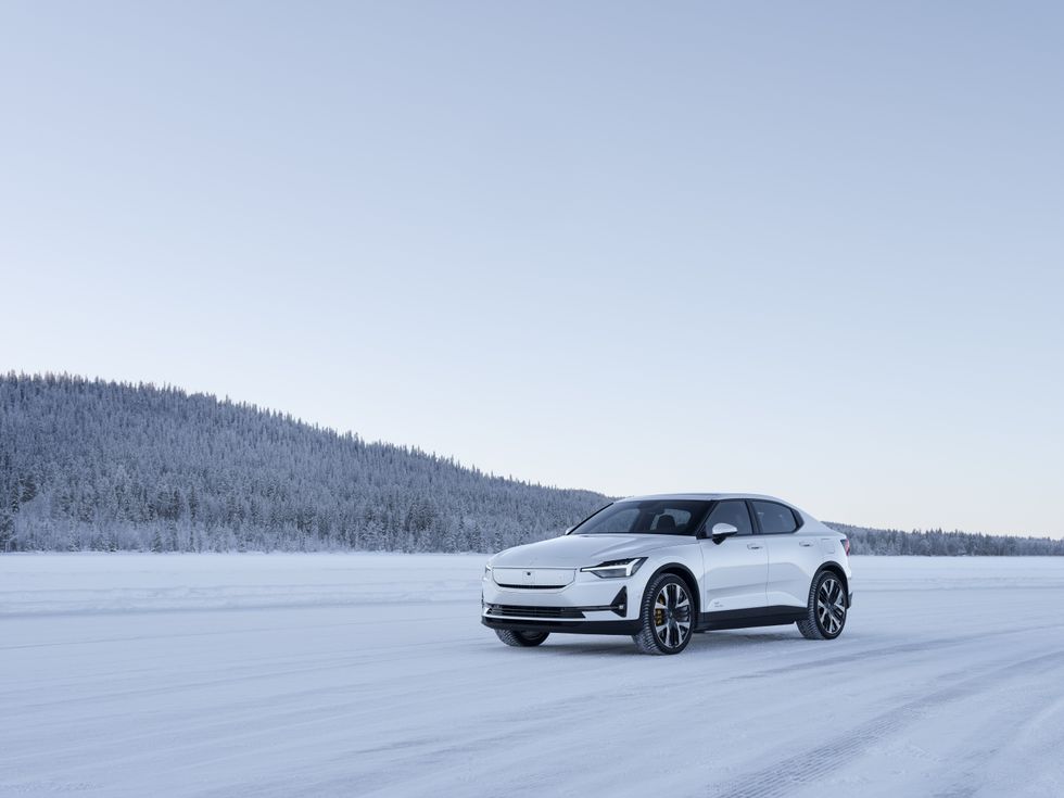 The Polestar 2 electric vehicle \u200b
