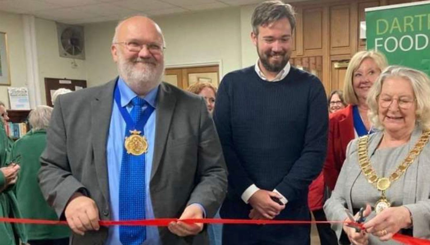 The politicians involved in the ribbon cutting ceremony have been slammed.