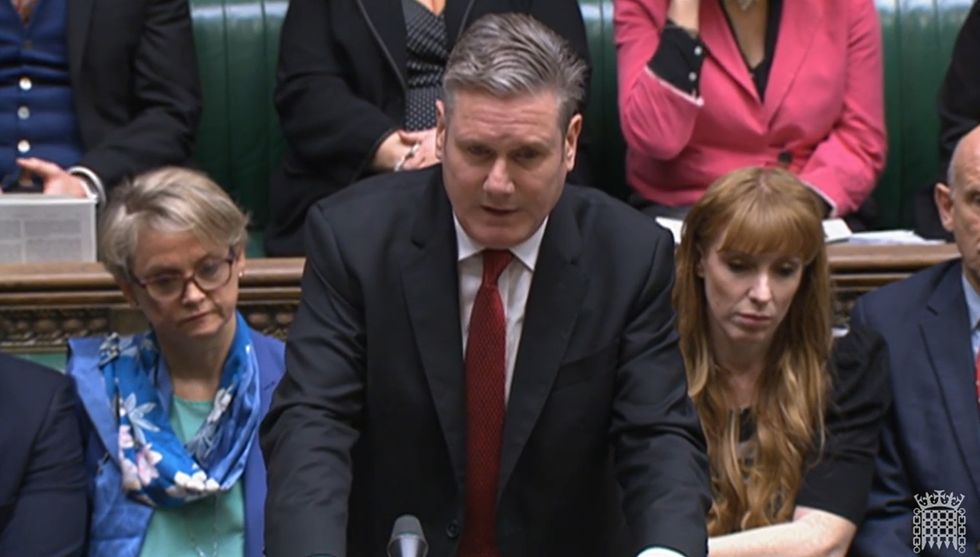 The poll makes for positive reading for Sir Keir Starmer