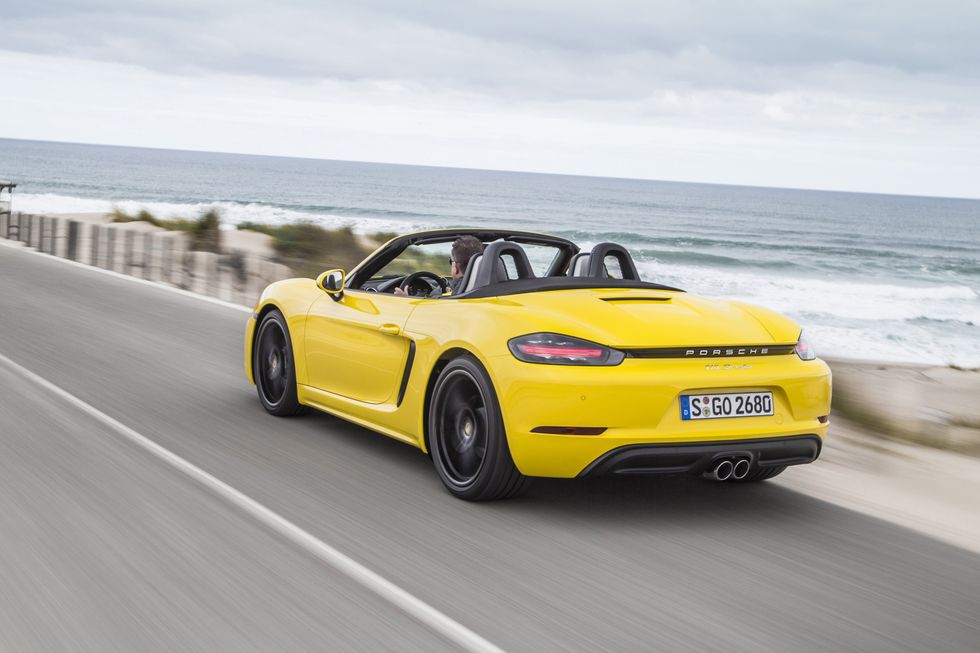 The Porsche 718 Boxster was a surprise entrant on the list \u200b