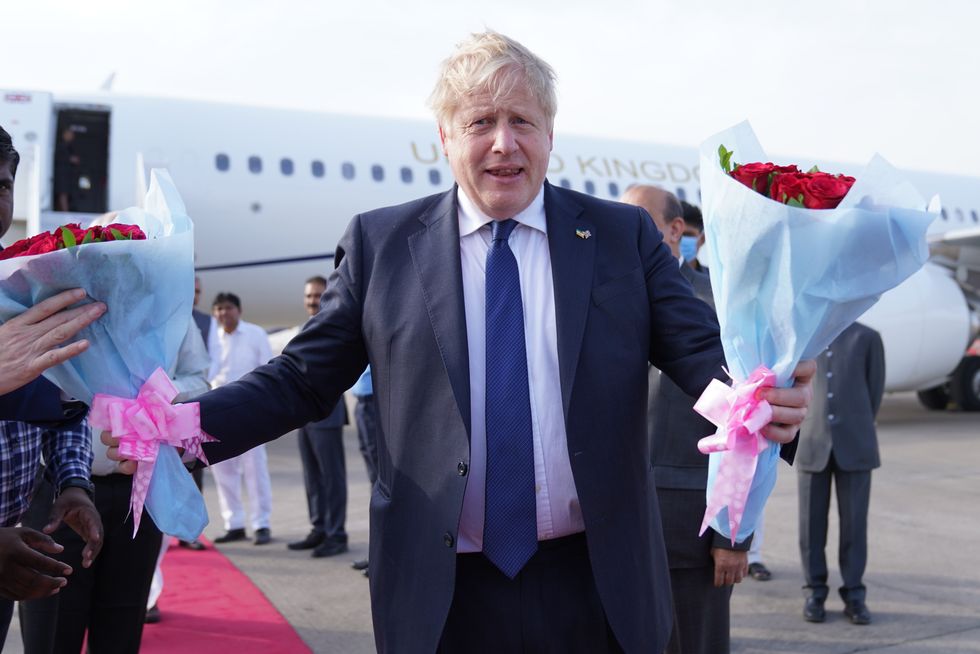 The Prime Minister begins a two day visit to India.