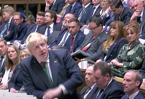 The Prime Minister during today's session