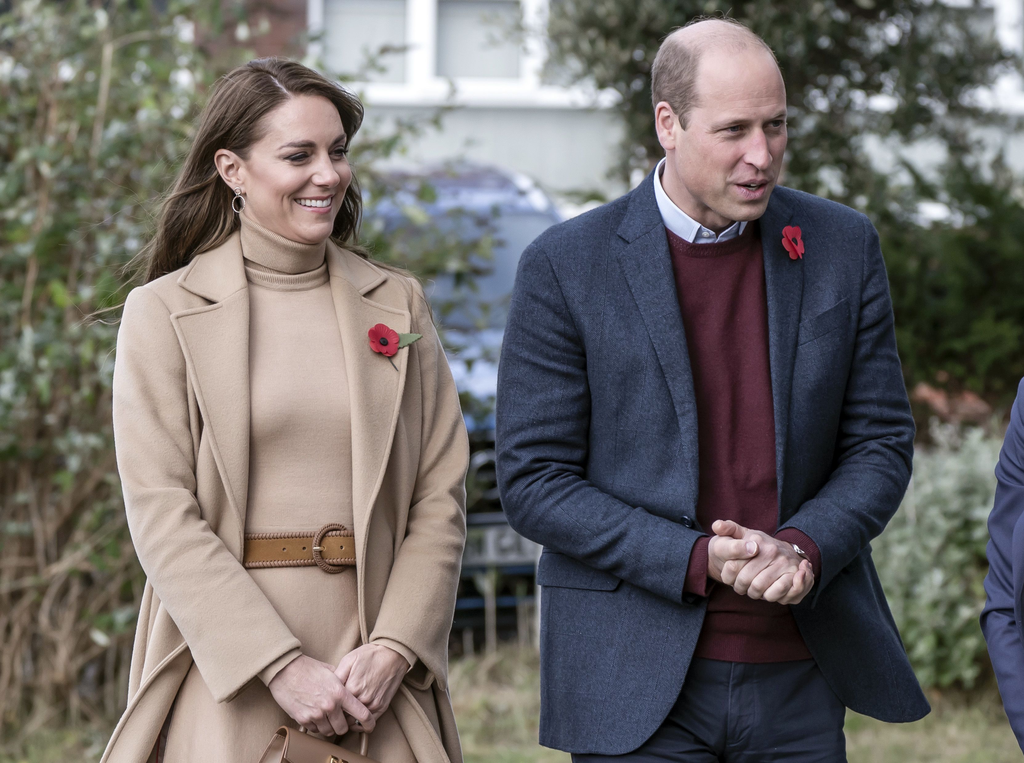 The Prince and Princess of Wales arrive for a visit to The Street, in Scarborough, North Yorkshire, a community hub that hosts local organisations to grow and develop their services, as part of their visit to the area to launch funding to support young people's mental health. Picture date: Thursday November 3, 2022.