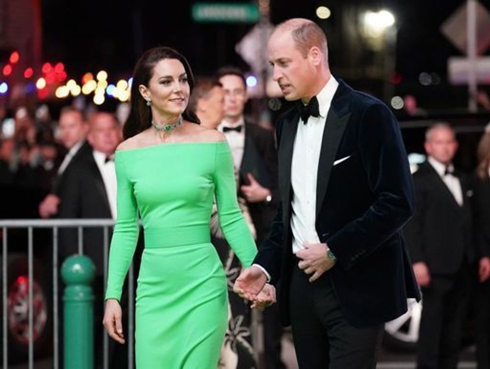 The Prince and Princess of Wales arrive for the second annual Earthshot Prize Awards Ceremony at the MGM Music Hall at Fenway, in Boston, Massachusetts, during which the 2022 winners will be unveiled. Picture date: Friday December 2, 2022.