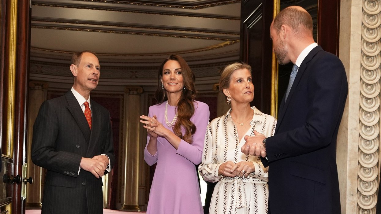 The Prince and Princess of Wales, the Duke and Duchess of Edinburgh