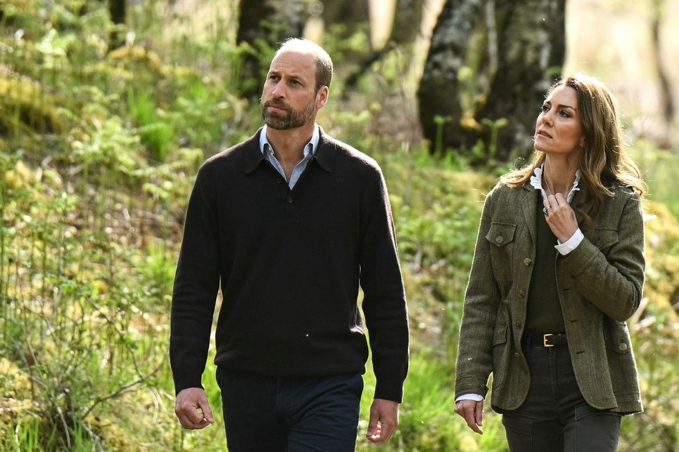 The Prince and Princess of Wales