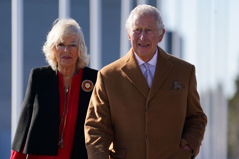 The Prince of Wales and the Duchess of Cornwall