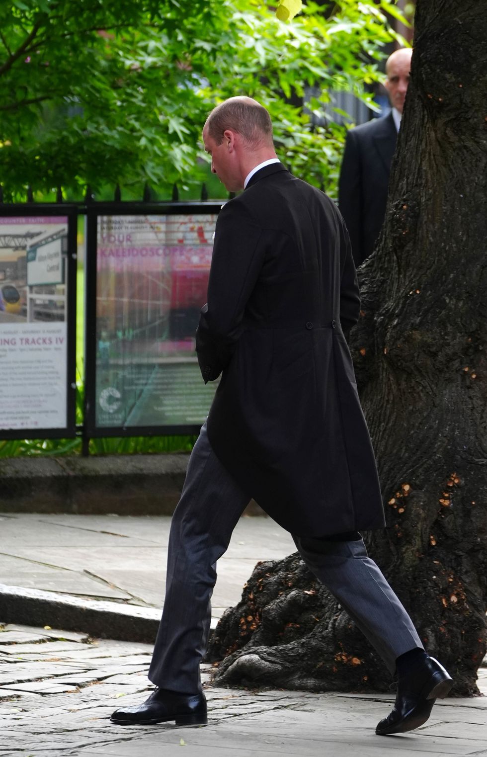 The Prince of Wales arrives for the wedding of Hugh Grosvenor, the Duke of Westminster, to Olivia Henson