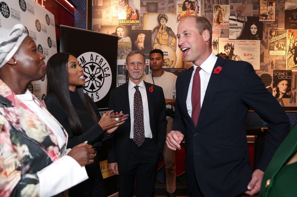 The Prince of Wales as he attends an event as part of the Royal Africa Society's biennial film festival, Film Africa, at The Garden Cinema, London. Picture date: Wednesday November 2, 2022.
