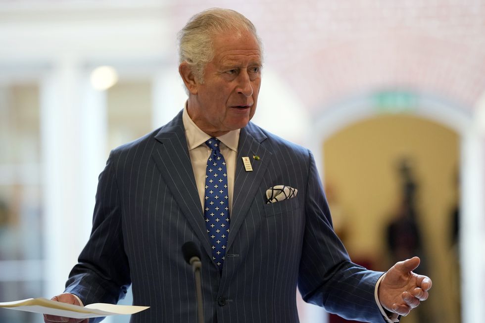 The Prince of Wales, President of the Royal College of Music (RCM), speaks during a visit to the college to unveil the new campus, created by the More Music: Reimagining the Royal College of Music development, in South Kensington, London.