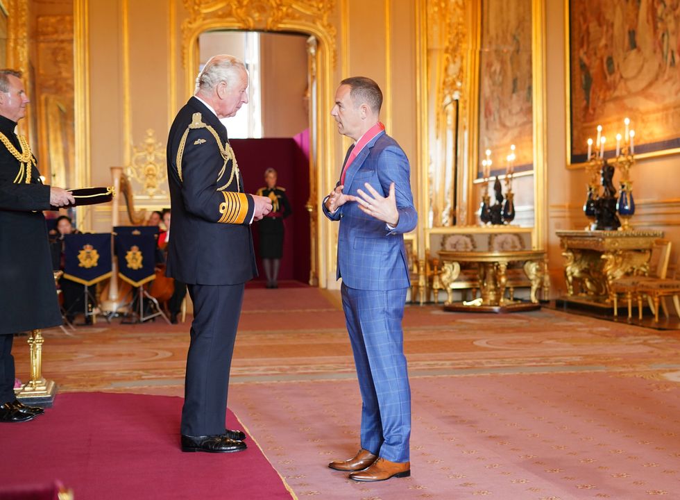 The Prince of Wales spoke with Mr Lewis regarding the energy crisis