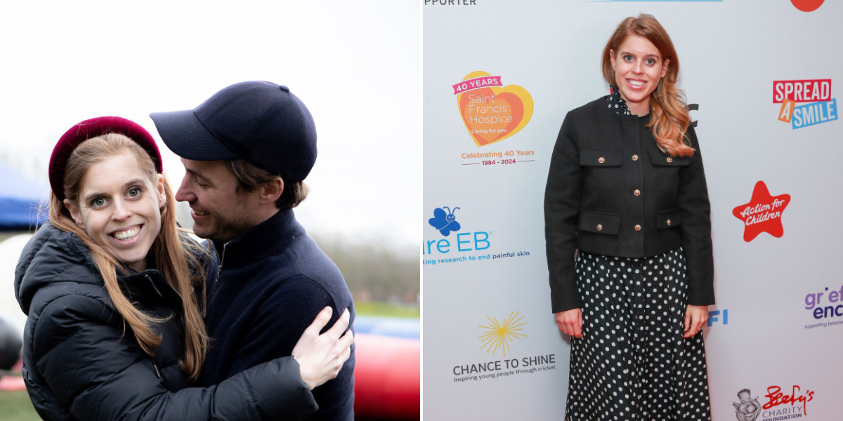 NextImg:Pregnant Beatrice concealed baby bump with baggy clothes during recent appearances