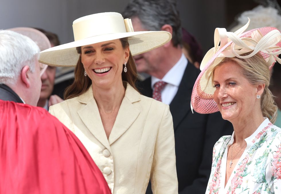 The Princess of Wales and the Duchess of Edinburgh