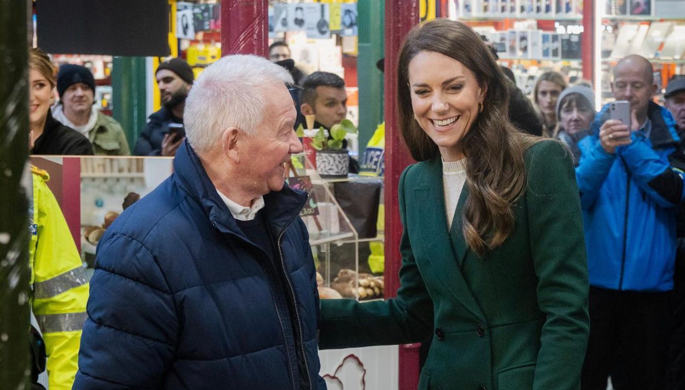 The Princess of Wales launching the Shaping Us campaign in Leeds.