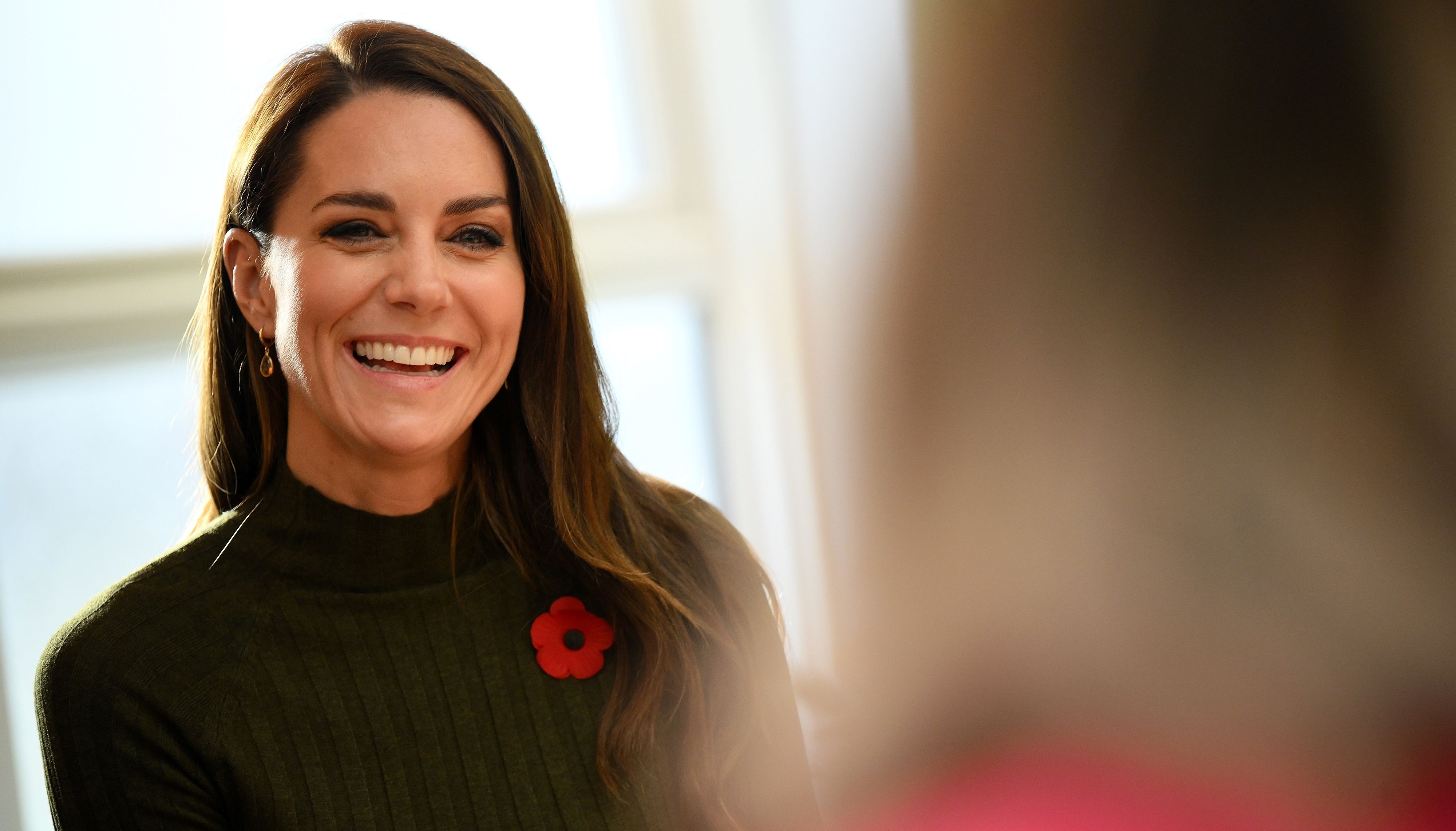 The Princess of Wales smiles during a visit to Colham Manor Children's Centre in Hillingdon in West London. Picture date: Wednesday November 9, 2022.