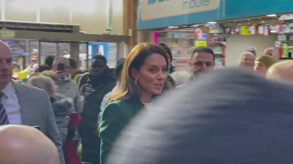 Kate Middleton shares heartwarming moment with 'nervous' fan as she gently reassures him: 'Please don't worry' - VIDEO