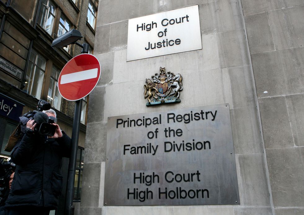 The Principal Registry of the Family Division in High Holborn, London, where the divorce hearing for Madonna and Guy Ritchie was heard.